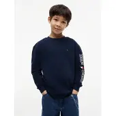 Tommy Hilfiger T-Shirt 'TEAM' marine / blanc