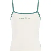 Protest Byte Spaghetti Sleeveless Top Blanc XL Femme