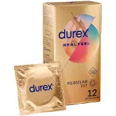 Durex Préservatifs Real Feel - Boite 12 préservatifs