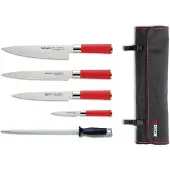 Dick Ensemble de 5 couteaux Red Spirit dans un sac