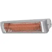Tansun Rio Quarz-IR-Strahler 1500 W 9 m² Silber, Radiateur infrarouge, Argent