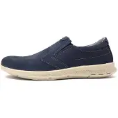 Jomos Chaussons de ville pour hommes Rogato, couleur bleu, pour un usage décontracté