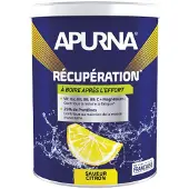Apurna Boisson de récupération citron protéine boîte