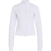Adidas Soft Lux Slim Full Zip Sweatshirt Violet S Femme