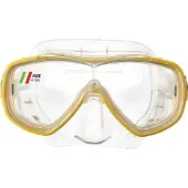 Cressi Masque Onda - Verre Droit - Jaune
