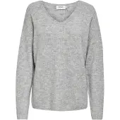 ONLY Pull-over 'ONLCamilla' gris chiné