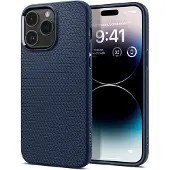 Spigen Liquid Air pour iPhone 14 Pro bleu marine