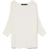 Vero Moda Pull-over 'Nora' blanc