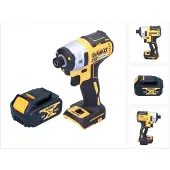 DeWalt DCF 887 N Clé à choc sans fil 18 V 205 Nm 1/4'' Brushless + 1x batterie 4,0 Ah - sans chargeur