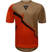 Dainese Aer Short Sleeve T-shirt Orange L Homme