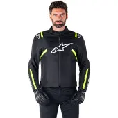 Alpinestars Veste Imperméable T-SPS V2 Black White Yellow Fluo