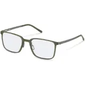 Rodenstock Lunettes de Vue R7173 54/21/140 Olive/grey Iniettato UNISEX R7173