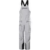 Helly Hansen Powderqueen 2.0 Salopette, pantalon de ski, femme, gris