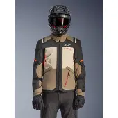 Alpinestars Veste Andes V4 Drystar Walnut Mastic Black, Taille: XXL