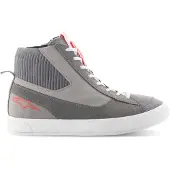 Alpinestars Stated Light Gray Red Fluo White Motorcycle Riding Shoes Taille 48