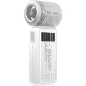 Super Merchant Hand fan Gyro 4000 mAh white, Ventilateur, Blanc
