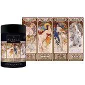 Interdruk Puzzle Art Collection - Mucha - Les Saisons - 1000 pièces
