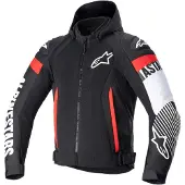 Alpinestars Zaca Air Noir Blanc Rouge Fluo Blouson Taille XL