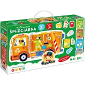 Sonstige Verlage Moto puzzle Camion poubelle 94010