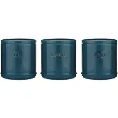 PRICE AND KENSINGTON Price & Kensington - Boîtes de conservation ACCENTS, lot de 3 dans 3 couleurs : bleu marine