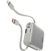 EnerGea Powerbank 3W1 Bazic Fusion Mini 10000Mah Cable Usb-C/Lightning Szary