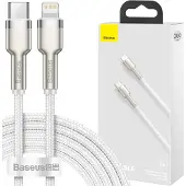 Baseus Câble Usb-C Do Lightning Cafule, Pd, 20W, 2M (Biały)