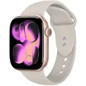 Crong Liquid - Apple Watch Armband 38/40/41mm (Stein ohne) (Silicone liquide)