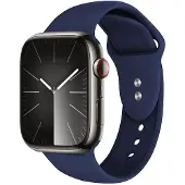 Crong Liquid Band - Bracelet de montre 42 (Silicone liquide), Sangles de montre, Bleu