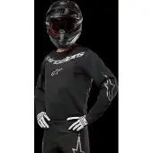 Alpinestars Maillot Fluid Graphite 2024 Black Silver