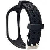 Beline pasek Sport Mi Band 3/4 czarny/black (Silicone), Sangles de montre, Noir