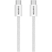 Canyon cable OnWire 60MG C-C 60W Magnet Braided 1m White