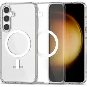 Tech-Protect Flexair Hybrid Magsafe transparent (Samsung Galaxy S24), Coque pour téléphone portable, Transparent