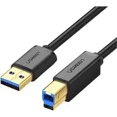 UGREEN Câble d'imprimante Usb 3.0 A-B Us210, 1M (Noir)