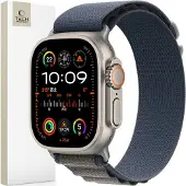 Tech-Protect Nylon Pro Strap (38 mm, 40 mm, 41 mm, Nylon), Sangles de montre, Bleu, Gris, Argent, Multicolore