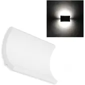 Telefunken Lampe d'extérieur LED Blanc Lampe d'extérieur