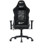 Canyon MCCH01, Shift, chaise de jeu avec revêtement combiné en tissu et en maille, noir