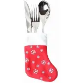 Kraszek MINI-SCOCKS DE CUVETS 4 pièces FLOCK DE NEIGE NOËL