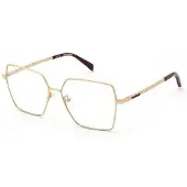 Zadig & Voltaire Vzv495-5708fc 57x15x140 Mm Reading Glasses Doré Femme