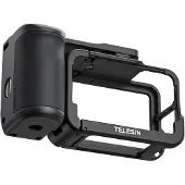 Telesin Poignée et cage pour photographie de rue DJI Osmo Action 3/4/5