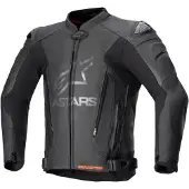 Alpinestars GP Plus V4, veste en cuir ,Noir/Noir ,56
