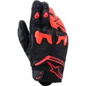 Alpinestars Gants Tech SP-R Black Red Fluo, Taille: XL