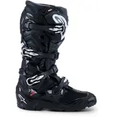 Alpinestars Tech 7 Enduro Drystar, bottes imperméables ,Noir/Blanc/Noir ,9 US