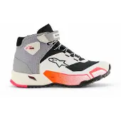 Alpinestars Chaussures De Moto Drystar CR-X White Mid Gray Black Diva Pink