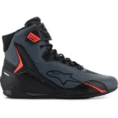 Alpinestars Chaussures Faster-4 Black Gray Red Fluo