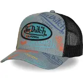 Von Dutch Vd/1/ct/cafe09 Cap Gris