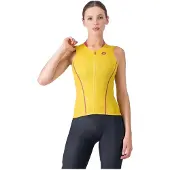 Castelli Anima Flow Sleeveless Jersey Jaune M Femme