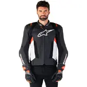 Alpinestars Missile V3 Airflow Blouson en cuir de moto perforé Taille