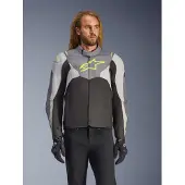 Alpinestars T-Jaws V4 Veste textile de moto imperméable Taille