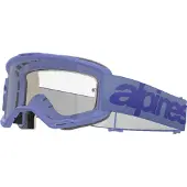 Alpinestars Masque Vision 5 Wordmark Purple Clear, Taille: One Size