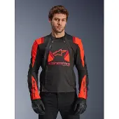 Alpinestars Veste textile T-Stunt Air Noir/Rouge L hommes